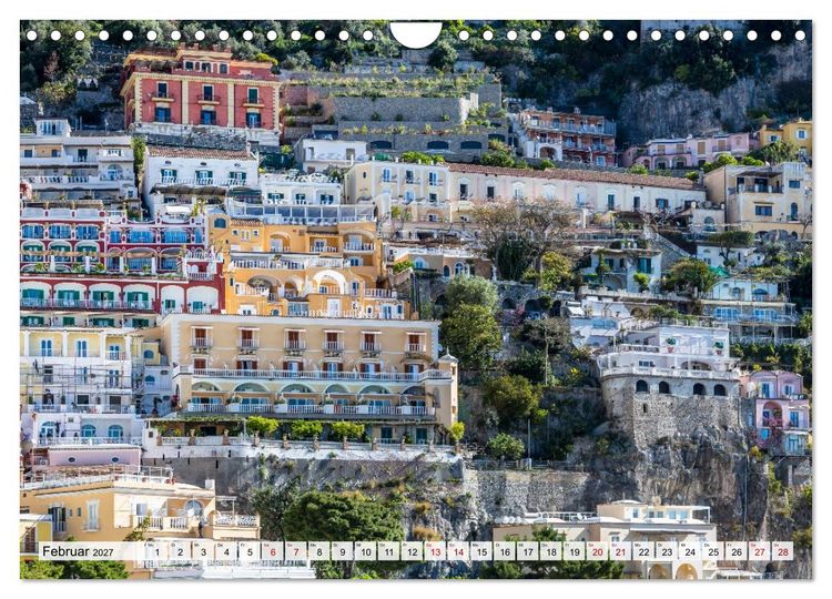 Produktbild: Amalfik&uuml;ste und Capri - Sehnsuchtsorte (Wandkalender 2027 DIN A4 quer), CALVENDO Monatskalender