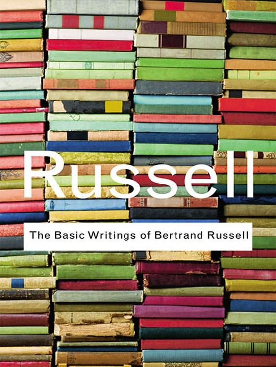 Produktbild: The Basic Writings of Bertrand Russell