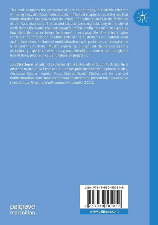 Produktbild: Multiculturalism, Whiteness and Otherness in Australia
