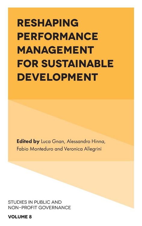 Produktbild: Reshaping Performance Management for Sustainable Development