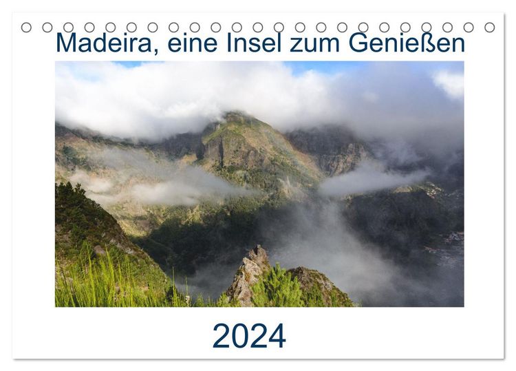 Produktbild: Madeira, eine Insel zum Genie&szlig;en (Tischkalender 2026 DIN A5 quer), CALVENDO Monatskalender