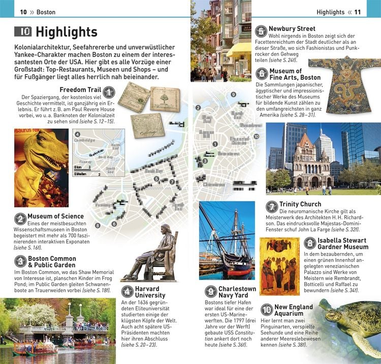 Produktbild: TOP10 Reisef&uuml;hrer Boston