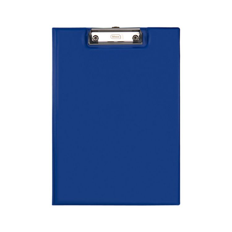 Produktbild: Idena Klemmbrettmappe PVC beschichtet blau DIN A4
