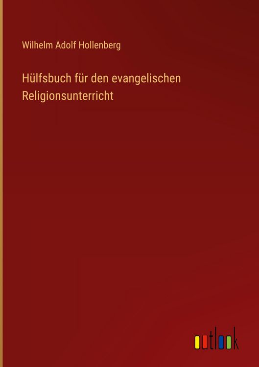 Produktbild: H&uuml;lfsbuch f&uuml;r den evangelischen Religionsunterricht