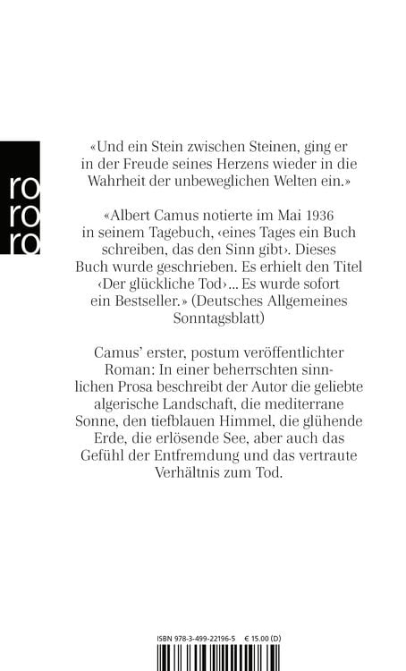 Produktbild: Der gl&uuml;ckliche Tod