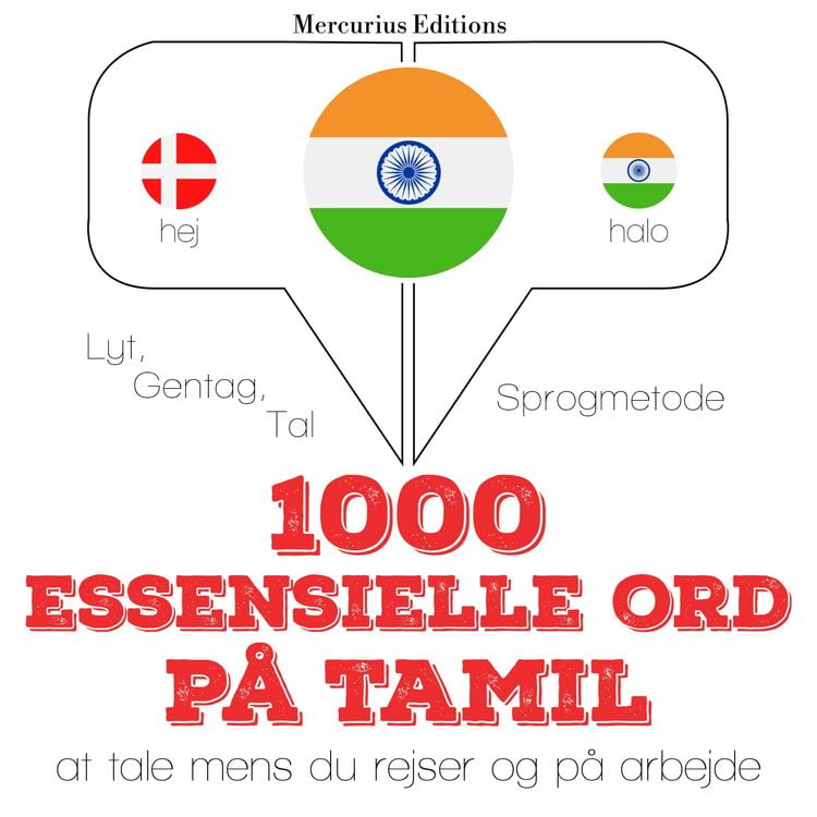 Produktbild: 1000 essentielle ord i Tamil