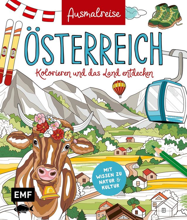 Produktbild: Ausmalreise &Ouml;sterreich