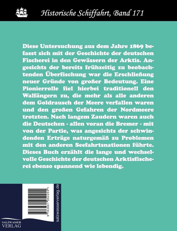 Produktbild: Die Geschichte der deutschen Arktis-Fischerei