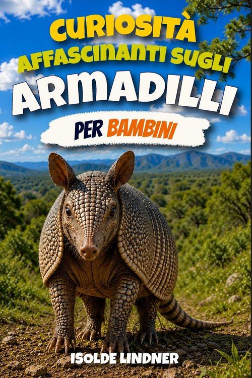 Produktbild: Curiosit&agrave; affascinanti sugli armadilli per bambini intelligenti
