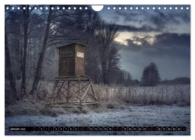 Produktbild: Kanzeln im Revier (Wandkalender 2026 DIN A4 quer), CALVENDO Monatskalender
