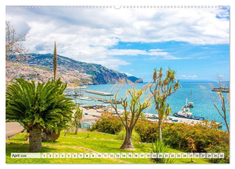 Produktbild: Madeira &ndash; Juwel im Atlantik (Wandkalender 2026 DIN A2 quer), CALVENDO Monatskalender