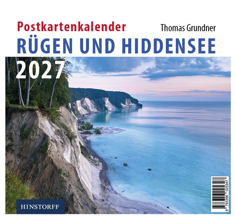 Produktbild: Postkartenkalender R&uuml;gen und Hiddensee 2027