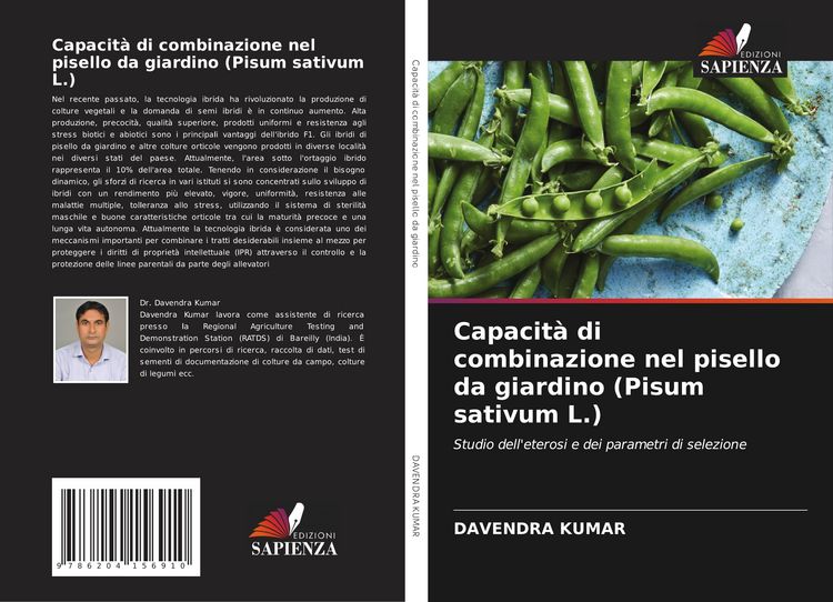 Produktbild: Capacit&agrave; di combinazione nel pisello da giardino (Pisum sativum L.)