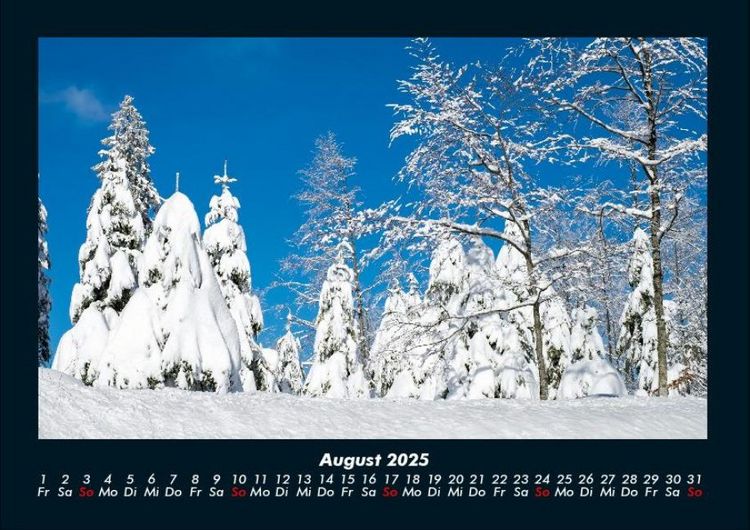 Produktbild: Winterzauber 2025 Fotokalender DIN A4