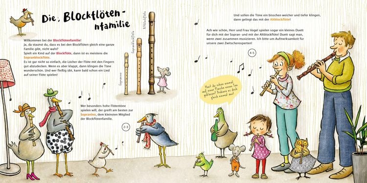 Produktbild: Trompete, Fl&ouml;te, Kontrabass (Mein erstes Musikbilderbuch mit CD und zum Streamen, Bd.)