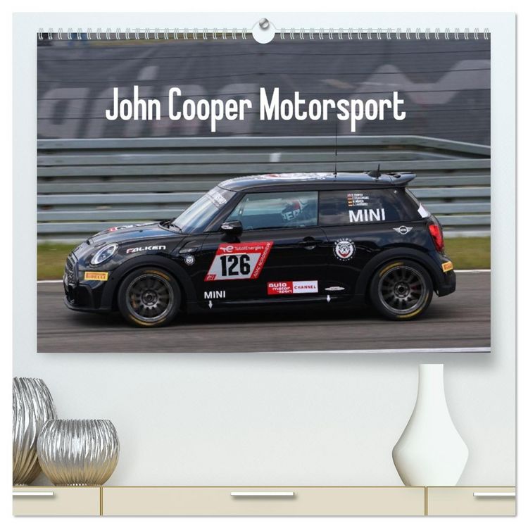 Produktbild: John Cooper Motorsport (hochwertiger Premium Wandkalender 2026 DIN A2 quer), Kunstdruck in Hochglanz