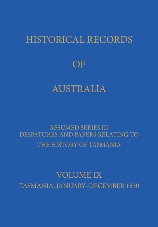 Produktbild: Historical Records of Australia