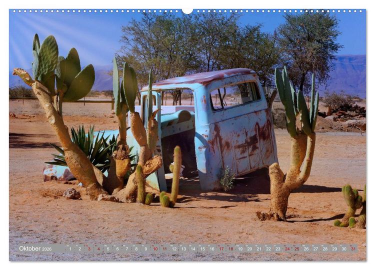 Produktbild: Namibia - Von Nord nach S&uuml;d (Wandkalender 2026 DIN A2 quer), CALVENDO Monatskalender