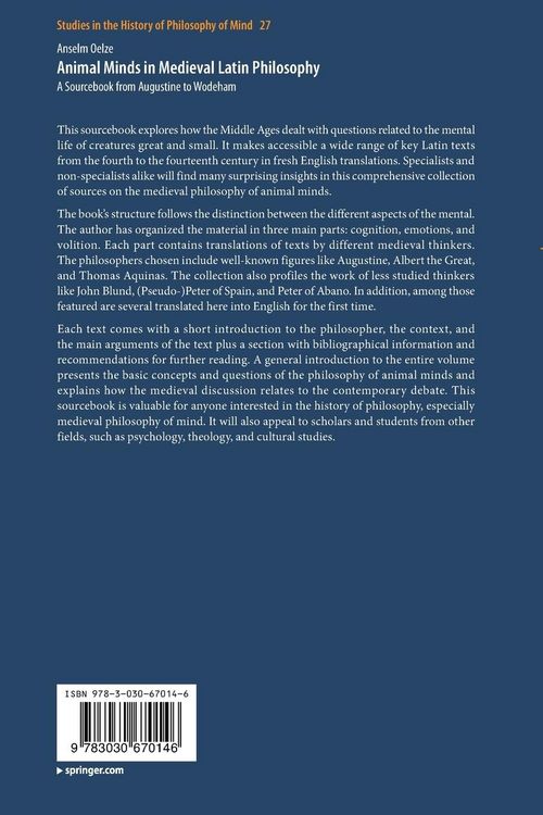 Produktbild: Animal Minds in Medieval Latin Philosophy