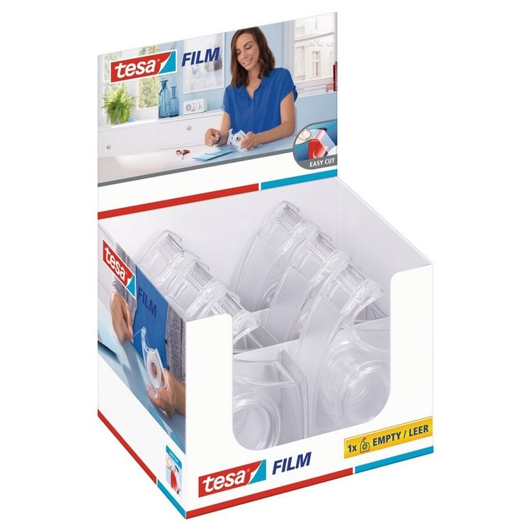 Produktbild: TESA&reg; Handabroller Easy Cut&reg;, f&uuml;r 33 m Bandl&auml;nge