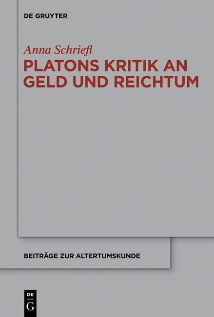 Produktbild: Platons Kritik an Geld und Reichtum