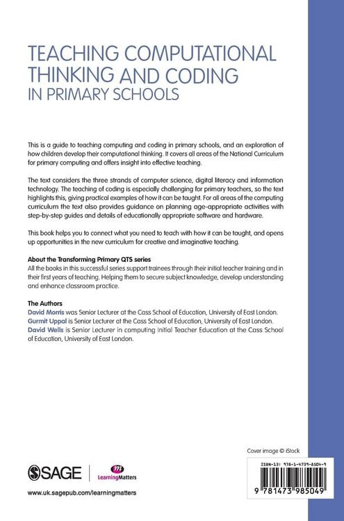 Produktbild: Teaching Computational Thinking and Coding in Primary Schools