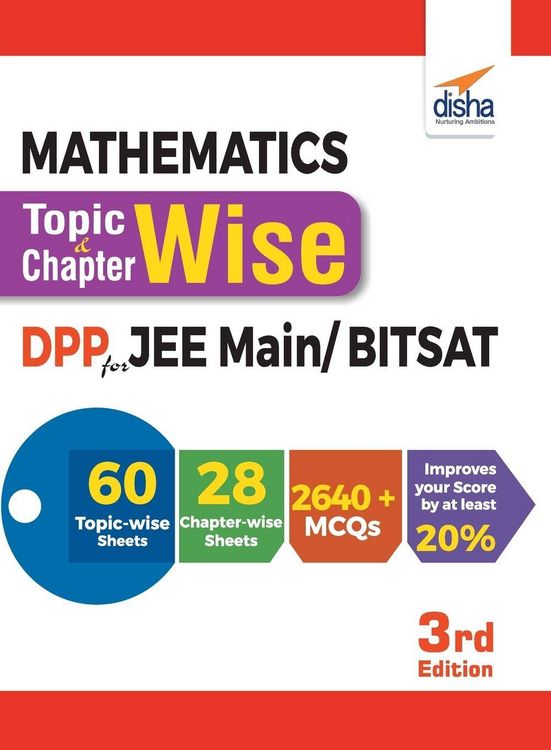 Produktbild: Mathematics Topic-wise & Chapter-wise Daily Practice Problem (DPP) Sheets for JEE Main/ BITSAT - 3rd Edition