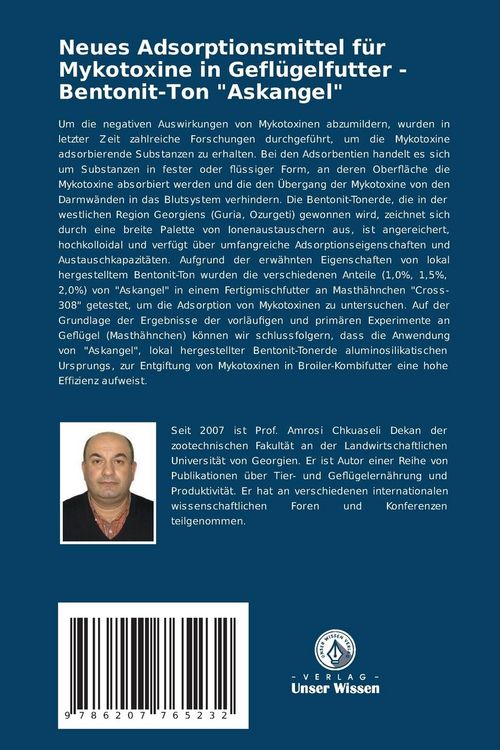 Produktbild: Neues Adsorptionsmittel f&uuml;r Mykotoxine in Gefl&uuml;gelfutter - Bentonit-Ton "Askangel"