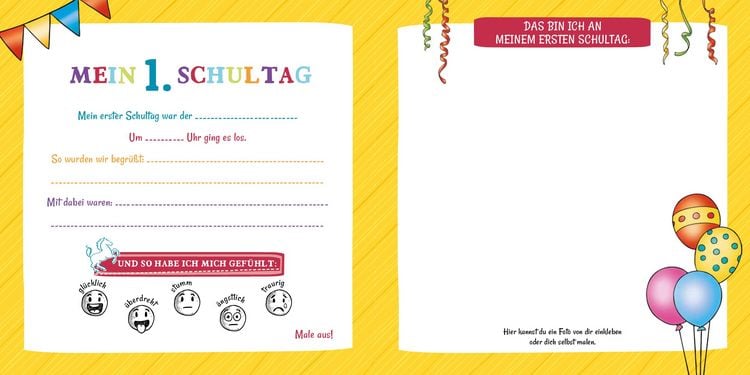 Produktbild: Bibi & Tina: Ab heute bin ich Schulkind! Mein Erinnerungsalbum zum Schulanfang