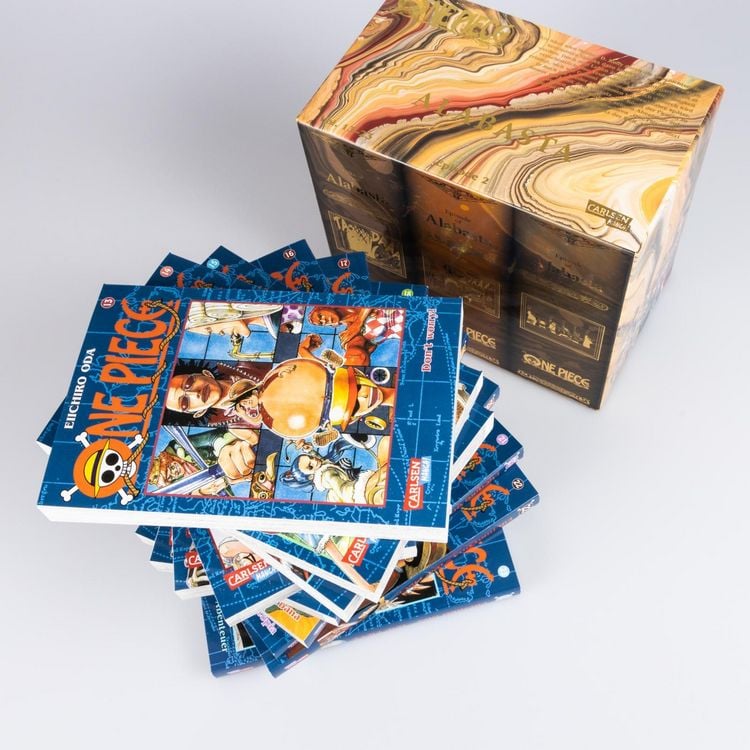 Produktbild: One Piece Sammelschuber 2: Alabasta (inklusive Band 13&ndash;23)