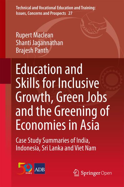 Produktbild: Education and Skills for Inclusive Growth, Green Jobs and the Greening of Economies in Asia