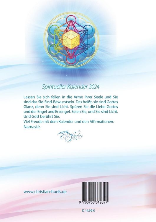 Produktbild: Spiritueller Kalender 2024
