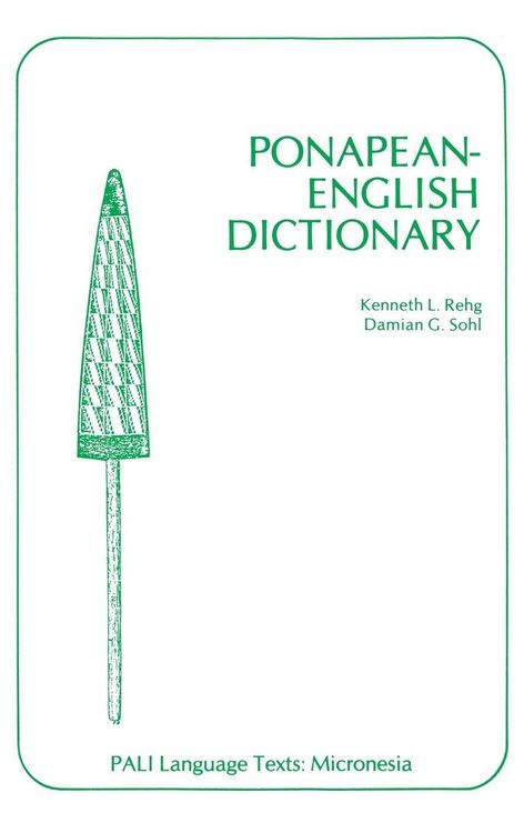 Produktbild: Ponapean-English Dictionary