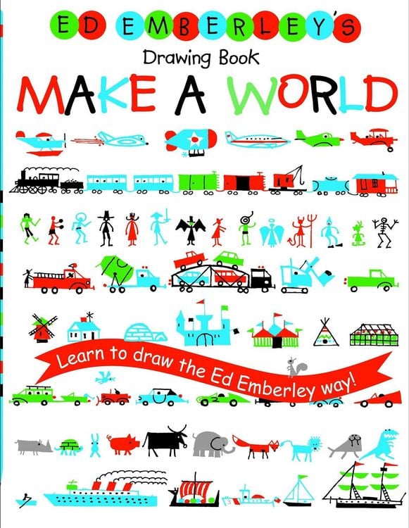 Produktbild: Ed Emberley's Drawing Book