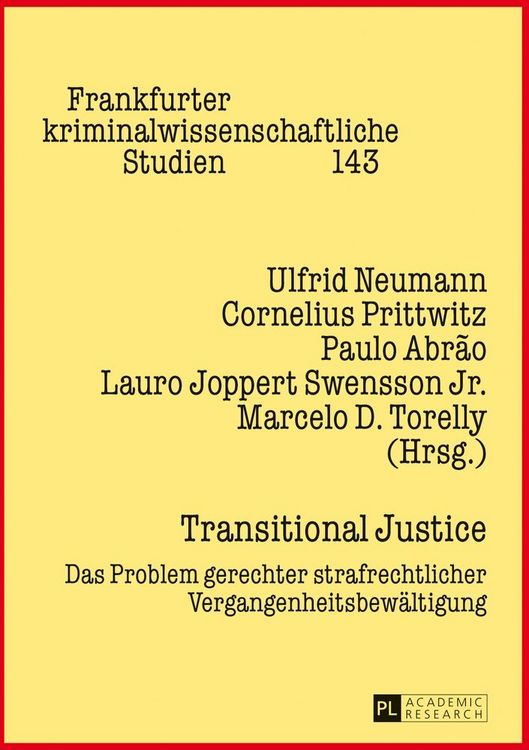 Produktbild: Transitional Justice