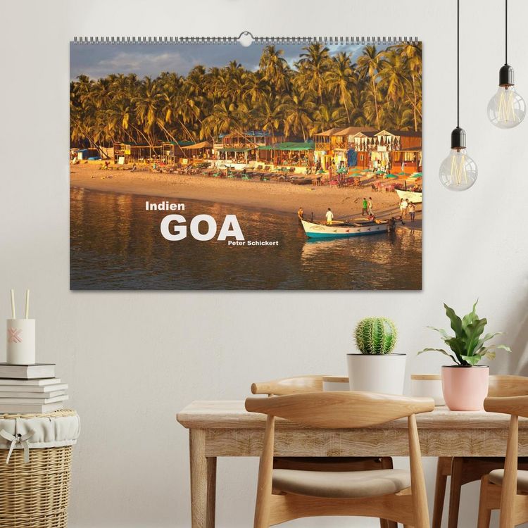 Produktbild: Indien - Goa (Wandkalender 2026 DIN A2 quer), CALVENDO Monatskalender
