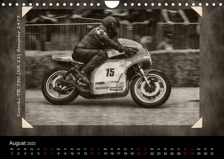 Produktbild: Klassik Motorsport Action (Wandkalender 2022 DIN A4 quer)