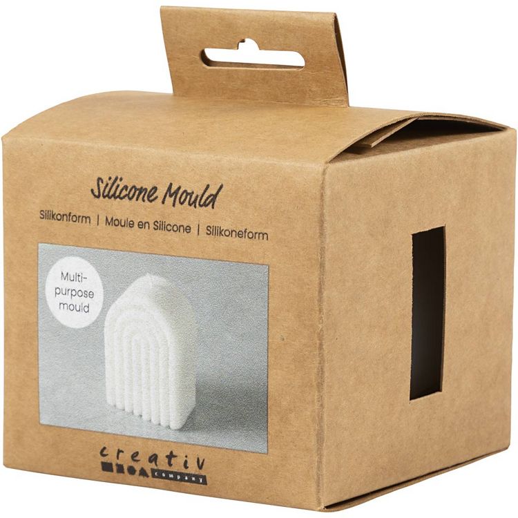 Produktbild: Creativ Company Silikonform, Bogen, H 8 cm, D 4 cm, B 5,5 cm, 155 g, 1 Stk
