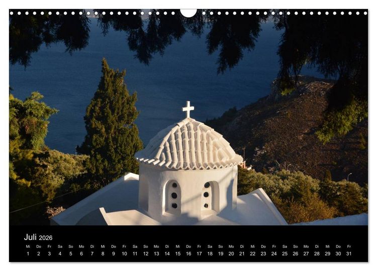 Produktbild: Dodekanes - Impressionen aus Kos, Kalymnos und Nisyros (Wandkalender 2026 DIN A3 quer), CALVENDO Monatskalender