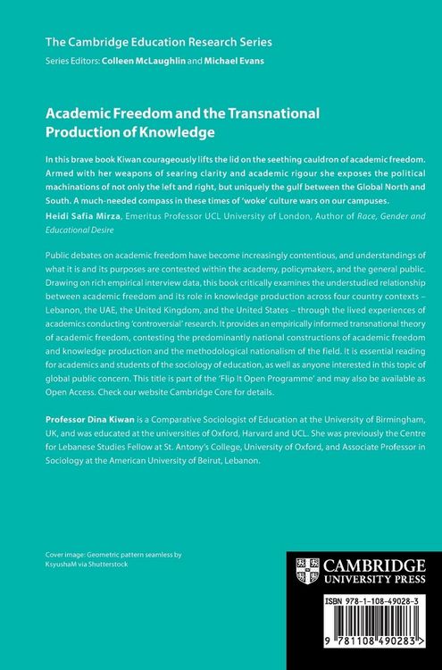Produktbild: Academic Freedom and the Transnational Production of Knowledge