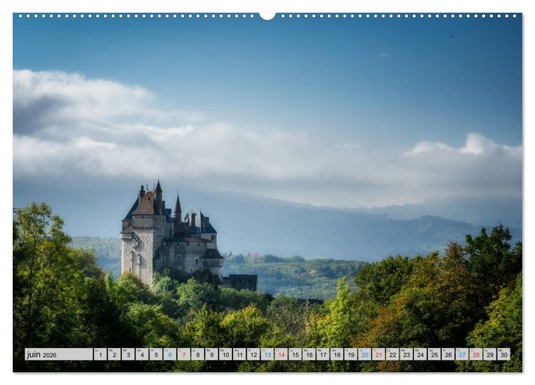 Produktbild: Un automne en Haute-Savoie (Calendrier mural 2026 DIN A2 vertical) calendrier de bureau