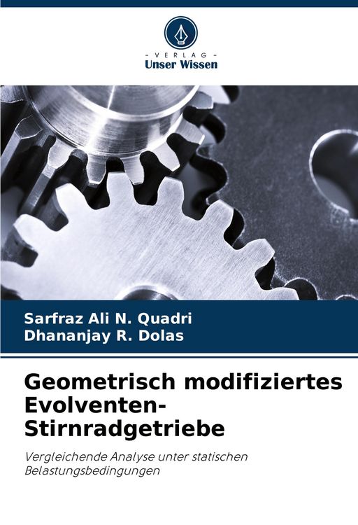 Produktbild: Geometrisch modifiziertes Evolventen-Stirnradgetriebe