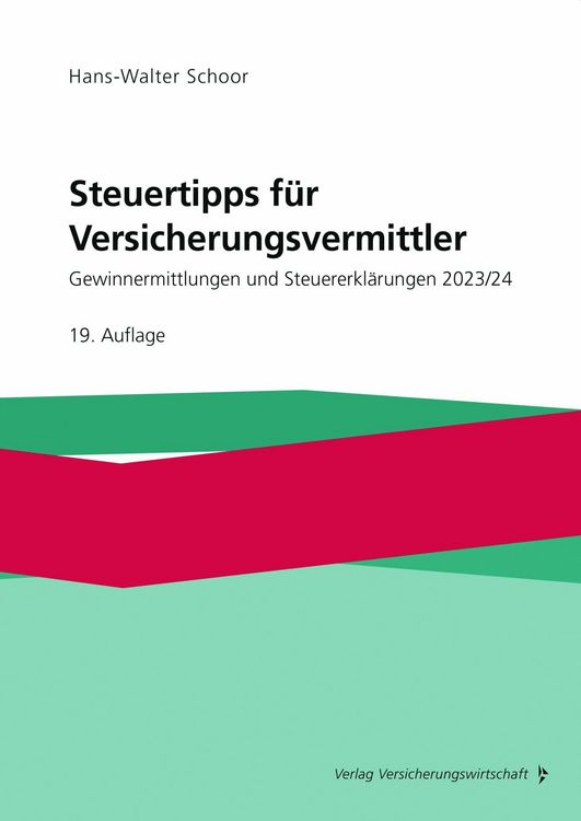 Produktbild: Steuertipps f&uuml;r Versicherungsvermittler