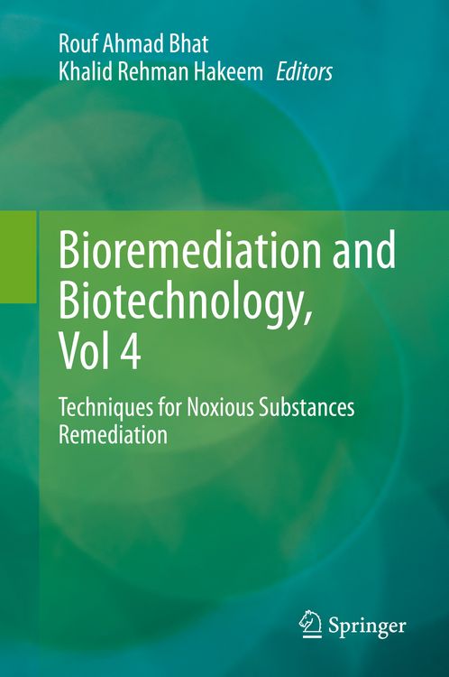 Produktbild: Bioremediation and Biotechnology, Vol 4