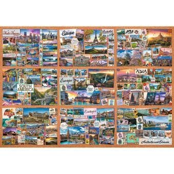 Produktbild: UFT Puzzle 13500 - Reise von tausend Meilen