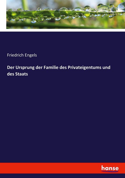Produktbild: Der Ursprung der Familie des Privateigentums und des Staats