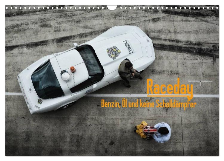 Produktbild: Raceday (Wandkalender 2026 DIN A3 quer), CALVENDO Monatskalender