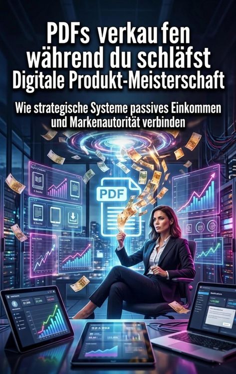 Produktbild: PDFs verkaufen w&auml;hrend du schl&auml;fst: Digitale Produkt-Meisterschaft