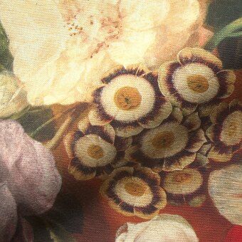 Produktbild: Leseknochen Blumen auf Olivegr&uuml;n