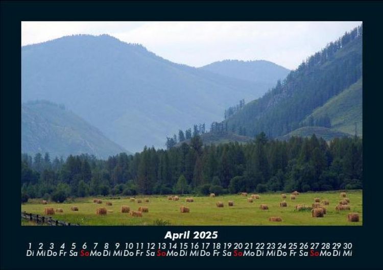 Produktbild: Berge 2025 Fotokalender DIN A5